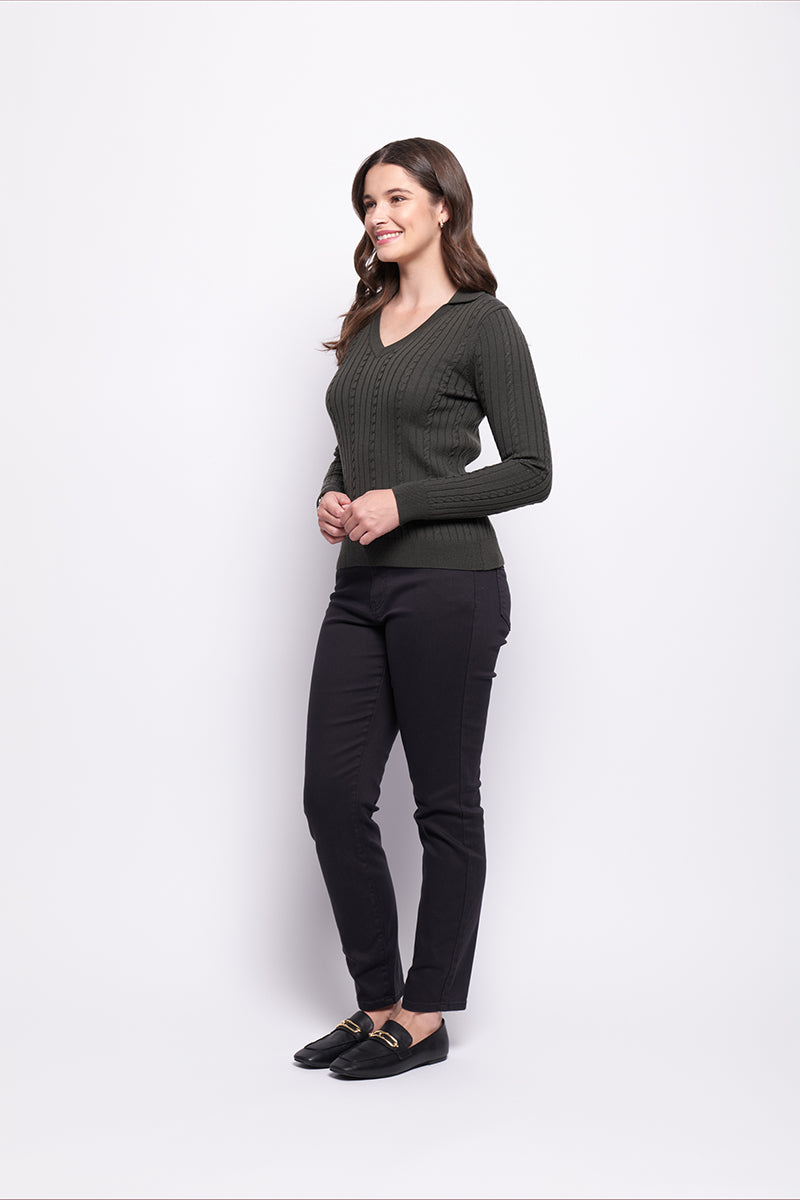 Foil - The Challenger Sweater - Hunter