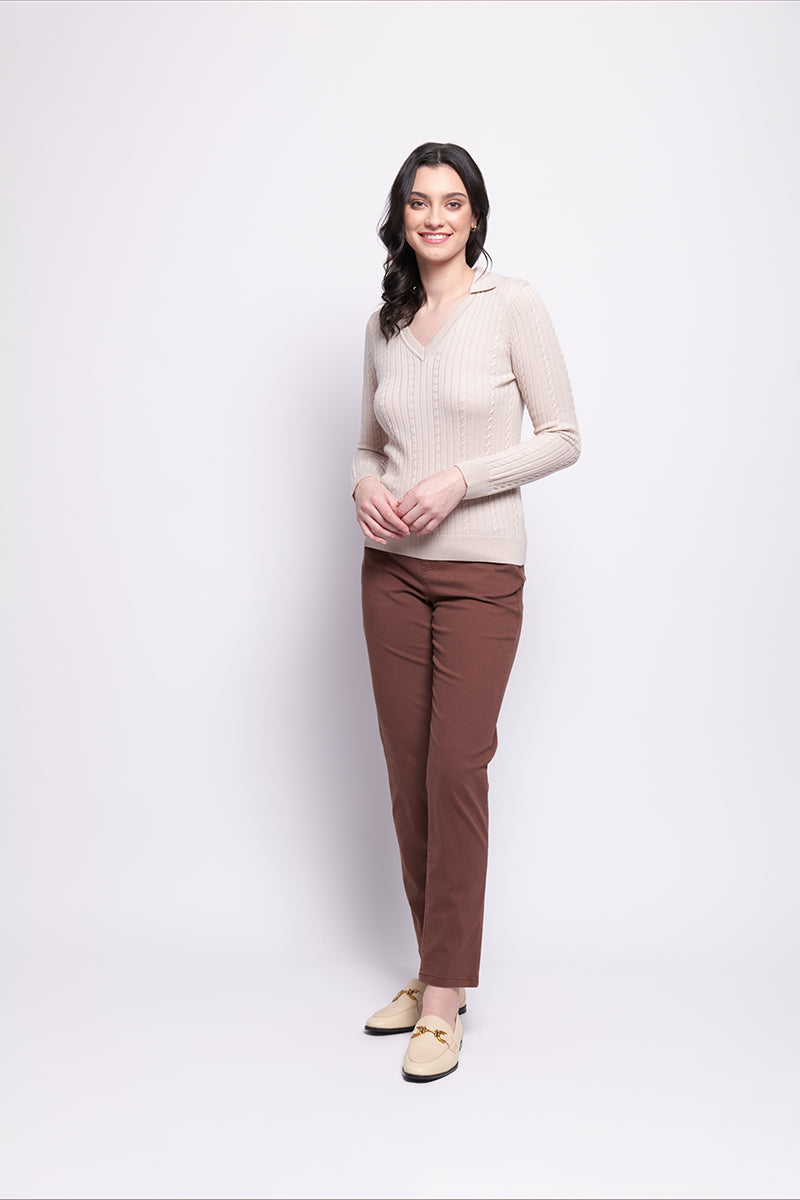 Foil - The Challenger Sweater - Pearl