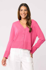 Load image into Gallery viewer, Foil - Vitality Cardigan - Lipstick
