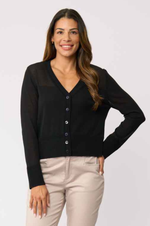 Load image into Gallery viewer, Foil - Vitality Cardigan - Midnight
