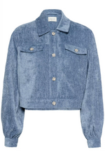 Load image into Gallery viewer, Gestuz - Vally Casual Jacket - Denim Blue
