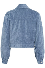 Load image into Gallery viewer, Gestuz - Vally Casual Jacket - Denim Blue
