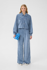Load image into Gallery viewer, Gestuz - Vally Casual Jacket - Denim Blue
