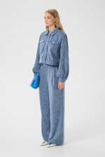 Load image into Gallery viewer, Gestuz - Vally Casual Jacket - Denim Blue
