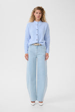 Load image into Gallery viewer, Gestuz - AlphaGZ Short Cardigan - Centaurea Melange
