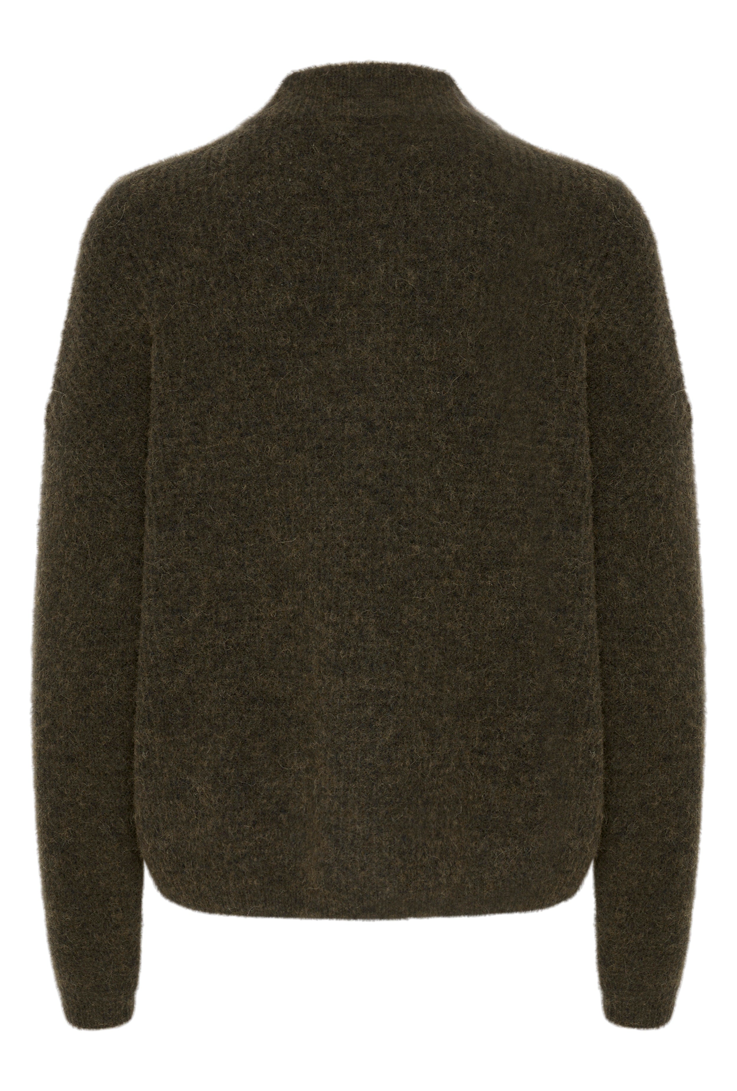 Gestuz - AlphaGZ Short Cardigan - Olive Melange