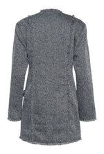 Load image into Gallery viewer, Gestuz - BelmaGZ Dress - Blue Twill Structure
