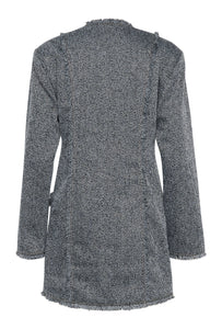 Gestuz - BelmaGZ Dress - Blue Twill Structure