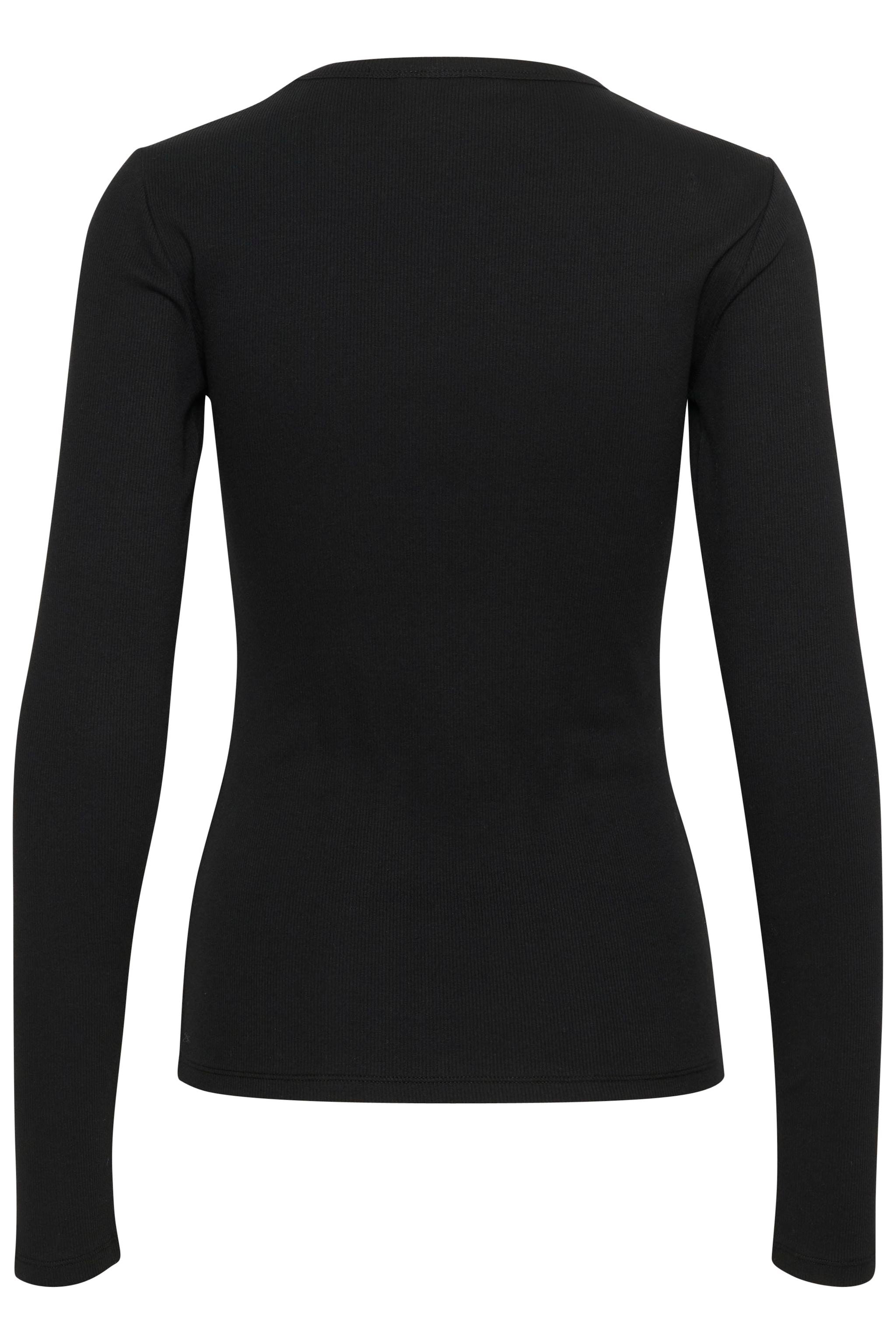 Geztuz - DrewGZ Logo Long Sleeve Top - Black