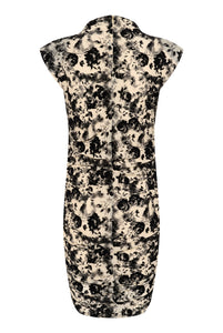 Gestuz - GZflora Dress - Butter Yellow/Black