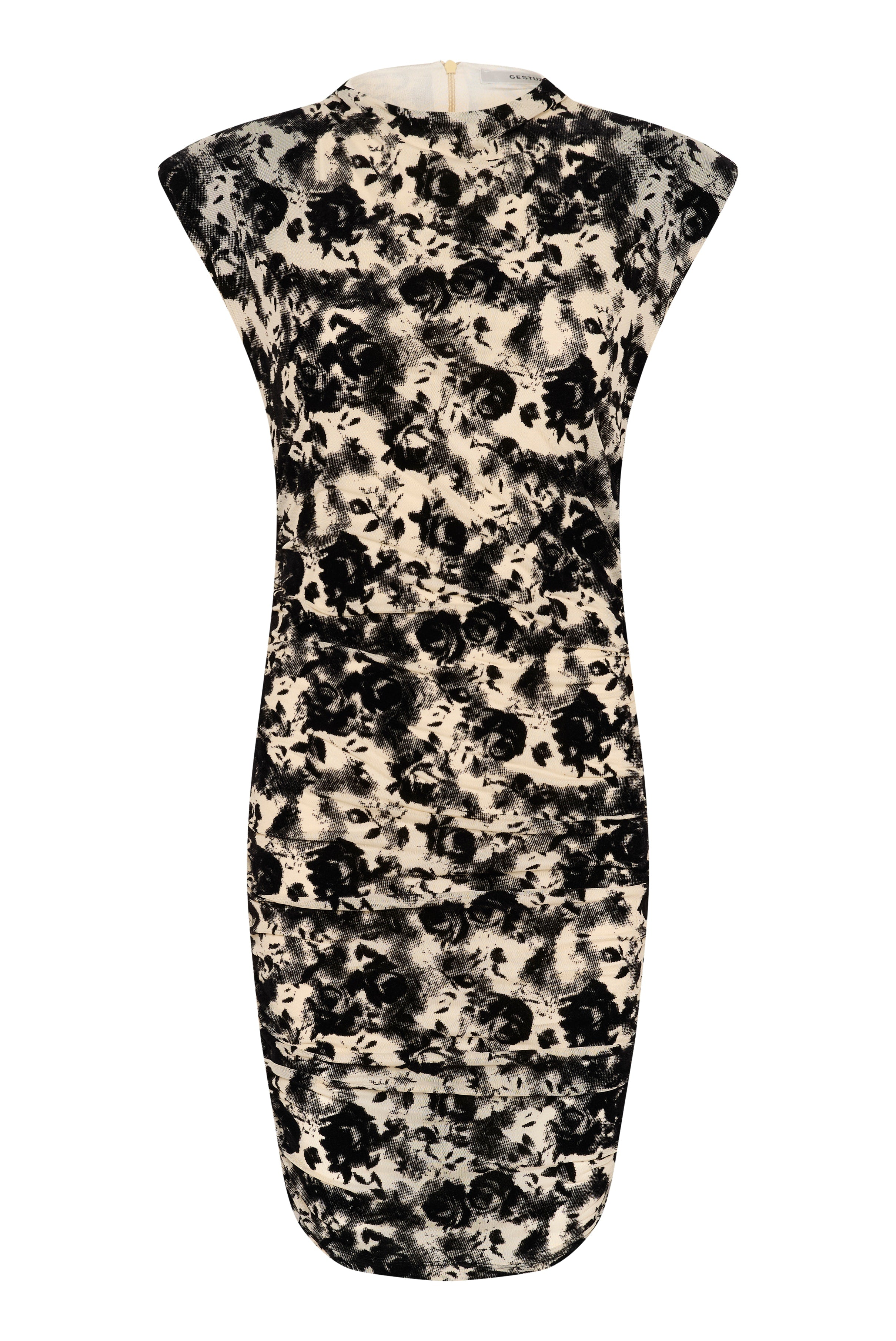 Gestuz - GZflora Dress - Butter Yellow/Black