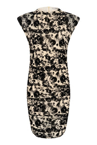 Gestuz - GZflora Dress - Butter Yellow/Black