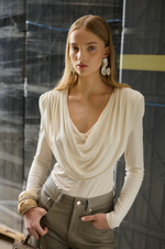 Load image into Gallery viewer, Gestuz - Laily Blouse - Egret
