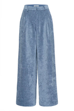 Load image into Gallery viewer, Gestuz - Vally High Wide Leg Pants - Denim Blue
