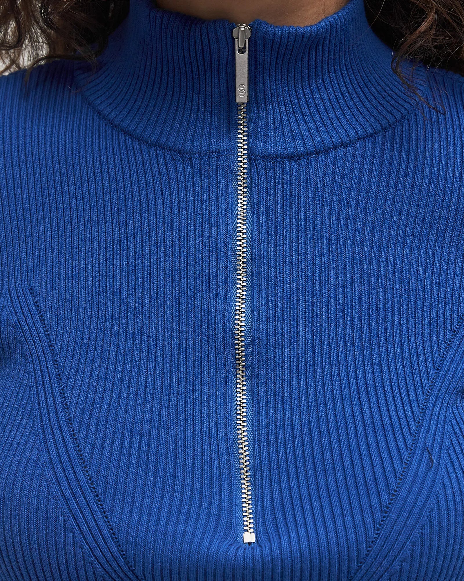 Gestuz - YasmiaGZ Long Sleeve Pullover - Palace Blue