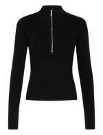 Load image into Gallery viewer, Gestuz - YasmiaGZ Zipper Pullover NOOS - Black
