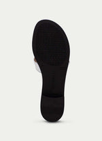 Load image into Gallery viewer, Hispanitas - Flat Yakarta Sandal - Black/White
