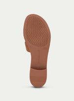 Load image into Gallery viewer, Hispanitas - Flat Yakarta Sandal - Sky/Tan
