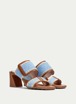 Load image into Gallery viewer, Hispanitas - Miami Slingback Sandal - Light Blue
