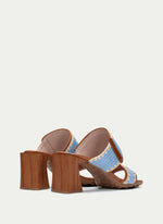 Load image into Gallery viewer, Hispanitas - Miami Slingback Sandal - Light Blue
