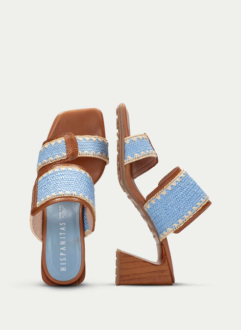 Hispanitas - Miami Slingback Sandal - Light Blue