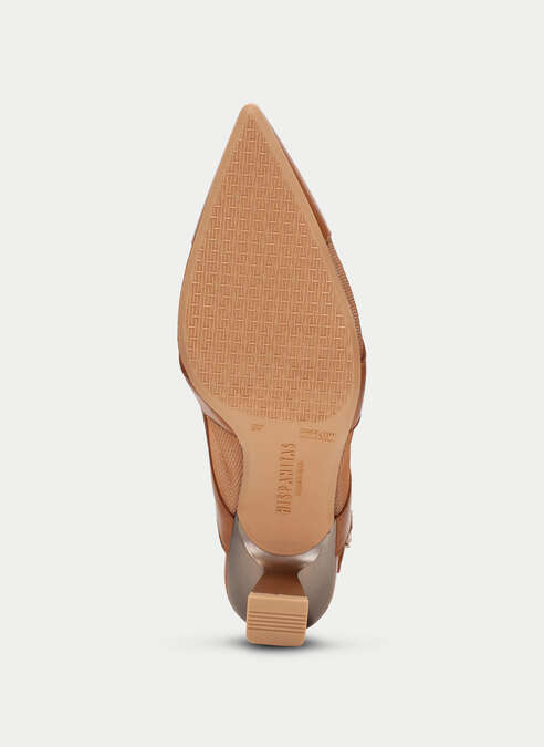 Hispanitas - Nova Slingback Shoe - Cuoio Cuoio