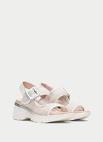Load image into Gallery viewer, Hispanitas - Cedro Java Sandal - Panna/Bolero Panna
