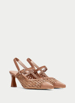 Load image into Gallery viewer, Hispanitas - Giorgia Slingback - Soho Almond /Marrakech Desert
