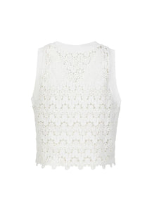 Coster Copenhagen - White Lace Top