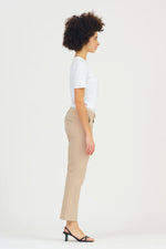 Load image into Gallery viewer, Ivy Copenhagen - Alice Cropped Flare Pant - Coffee Brown

