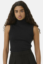 Load image into Gallery viewer, In Wear - Dagna Lurex Rollneck - Black Glitter
