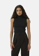 Load image into Gallery viewer, In Wear - Dagna Lurex Rollneck - Black Glitter
