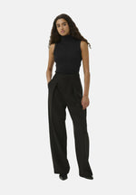 Load image into Gallery viewer, In Wear - Dagna Lurex Rollneck - Black Glitter
