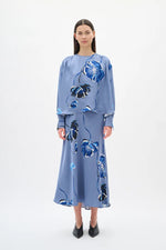 Load image into Gallery viewer, In Wear - Dawn Skirt - Wild Wind Poppy Rose
