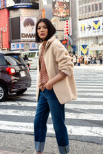 Load image into Gallery viewer, Indi And Cold - Abrigo Reversible Coat - Ecru
