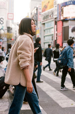 Load image into Gallery viewer, Indi And Cold - Abrigo Reversible Coat - Ecru
