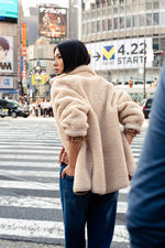 Load image into Gallery viewer, Indi And Cold - Abrigo Reversible Coat - Ecru
