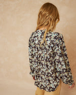 Load image into Gallery viewer, Indi And Cold - Flowy Dobby Shirt - Black
