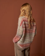 Load image into Gallery viewer, Indi And Cold - Alpaca/Mohair Space Dye Pullover - Multicolour
