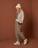 Load image into Gallery viewer, Indi And Cold - Ane Cotton Micro Cord Pant - Cement
