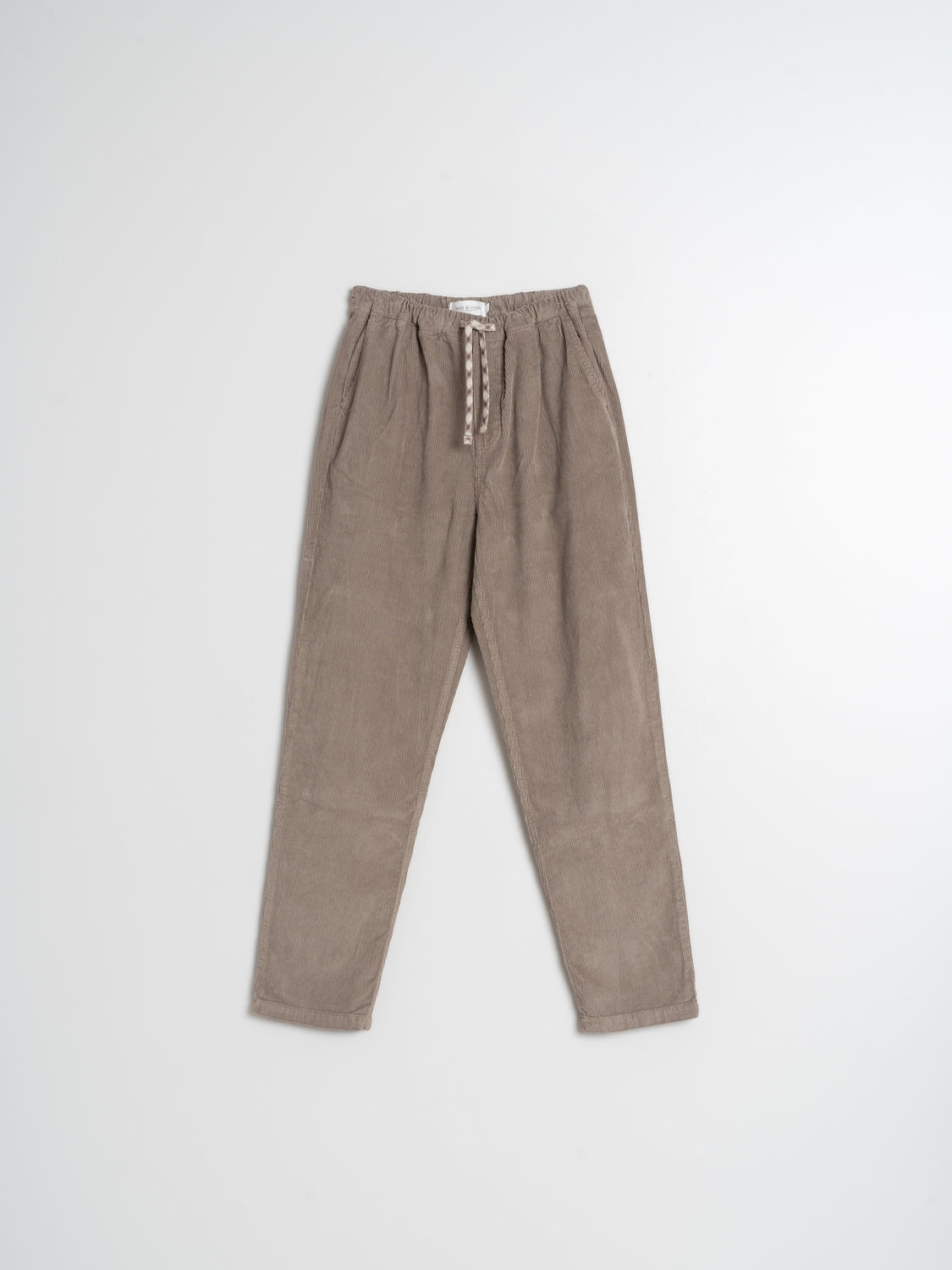 Indi And Cold - Ane Cotton Micro Cord Pant - Cement