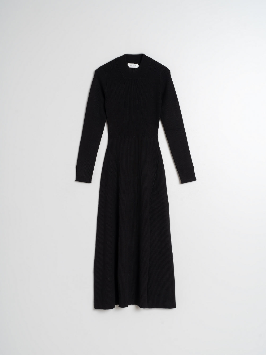 Indi And Cold - Knitted Maxi Dress - Black