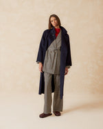 Load image into Gallery viewer, Indi And Cold - Maxi Blazer With Removable Belt - Black
