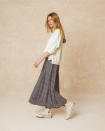 Load image into Gallery viewer, Indi And Cold - Midi Printed Skirt - Midnight
