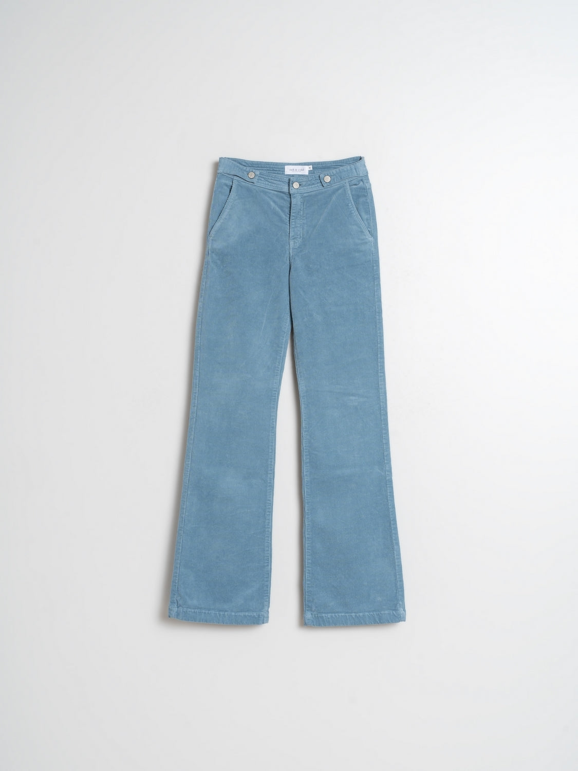 Indi And Cold - Noah Micro Cord Pants - Steel
