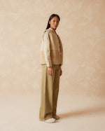 Load image into Gallery viewer, Indi And Cold - Reversible Patch Vest - Ecru
