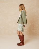 Load image into Gallery viewer, Indi And Cold - Short Nubuck Effect Coat - Agua
