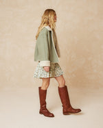 Load image into Gallery viewer, Indi And Cold - Short Nubuck Effect Coat - Agua
