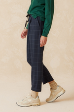 Load image into Gallery viewer, Indi And Cold - Tailored Baggy Pant - Marine
