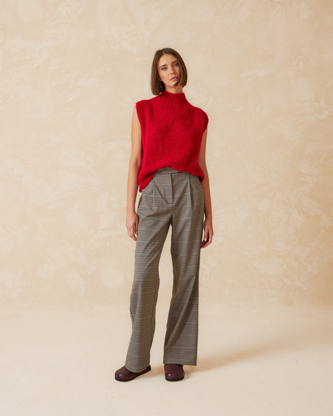 Indi And Cold - Tailored Flowy Pant - Black